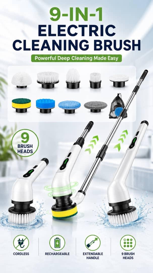 7-in-1 Electric Cleaning Brush ANS-8050